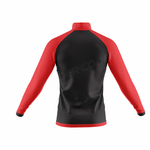 Chaqueta y Pantalones Deportivos Negros y Rojos con Sublimación Completa de la Mejor Calidad, Traje de Entrenamiento de Fútbol, Chándal para Hombre - Product Image 5