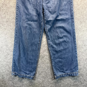 Pantalones vaqueros holgados de cintura media con diseño recto, servicio OEM, suministro directo de fábrica, pantalones vaqueros holgados personalizados para mujer - Product Image 2
