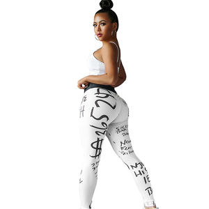 Heavy Fashion Printed Fitness Workout Yoga Set Sports Bra And Legging Set - Product Image 1