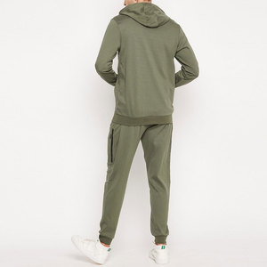 Chándal Deportivo para Hombre, Chándales de Alta Calidad para Hombre, Corte Regular a la Moda, Combinación de Colores, 100% Algodón - Product Image 3