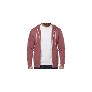 Sudadera con capucha y cremallera de forro polar para hombre, estilo urbano - Product Image 5