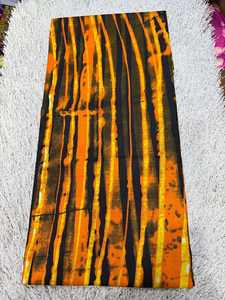 Bright Ghana African Wax Print Ankara Cotton Fabric Traditional Pattern for Apparel Congo - Product Image 3