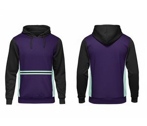 Custom Printed Hoodie with Full Sublimation Design – Custom Teamwear Hoodie <b>Men</b> Women Youth Training Hooded Jacket Sportswear - Product Image 2
