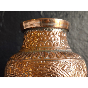Carafe en cuivre de style classique écologique avec poignées en laiton, pichets de haute qualité, style gaufré, pour hôtels et restaurants - Product Image 5