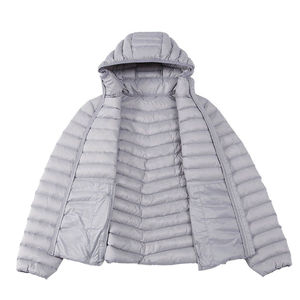 Custom Winter Hooded Puffer <b>Jacket</b> <b>Women</b> <b>Lightweight</b> Warm Bubble Coat Casual Outerwear - Product Image 6