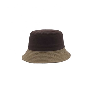 Nuevo Sombrero de Pescador Ajustable para Hombre y Mujer, con Tela Estampada, Borde de Cuero, Letras, Botón, para Primavera y Otoño - Product Image 2