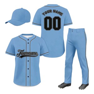 Camiseta de Uniforme de Béisbol Personalizada de Alta Calidad en Oferta, Nombre y Número Bordados para Camisetas de Béisbol - Product Image 4
