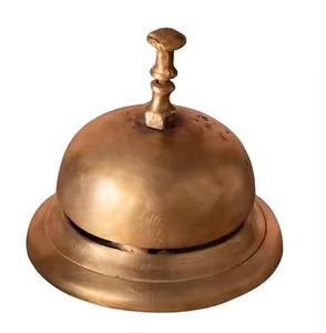 Campana de metal para mostrador, campana de servicio para recepción, campana de llamada para invitados - Product Image 2
