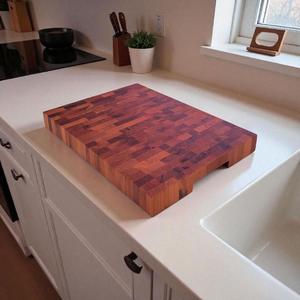 Tabla de Cortar de Madera de Acacia Ecológica para Cocina, Duradera y Reutilizable, para Verduras, Frutas y Carne, Apta para Lavavajillas - Product Image 5