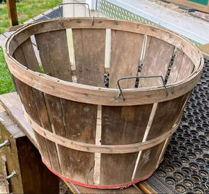 Practical Crab Bushel Baskets <b>Wooden</b> Seafood Storage Supplier Lightweight Durable Handmade from Vietnam - Product Image 2