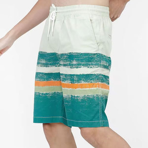 Rohzen Sports Men's Summer Shorts-<b>Canvas</b> 100% Cotton Elastic Waist Quick Dry Mid Waist Casual Design for Travel Leisure - Product Image 2