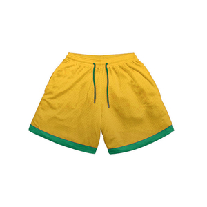 Shorts MMA orange pour homme, coupe classique, respirant, en polyester, taille adulte, vêtements d'arts martiaux mixtes - Product Image 5