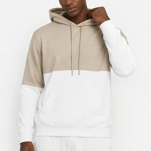 Sweat-shirt unisexe à capuche zippé anti-boulochage, coupe classique, décontracté, à manches longues, avec poches, en polaire tricotée, pour l'hiver - Product Image 3