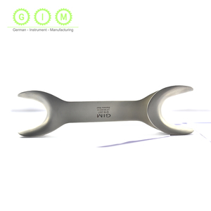 MELPEX BEAUTY INSTRUMENTS Retractor de Mejillas de Acero Inoxidable, Instrumento de Retracción Dental de Doble Extremo en Forma de V, Instrumento Manual para Cirugía Oral - Product Image 1
