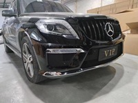 Kit carrosserie pare-chocs avant/arrière style GLK63 AMG, calandre, Mercedes Benz GLK Classe X204 2008-2015, plastique, garantie 12 mois