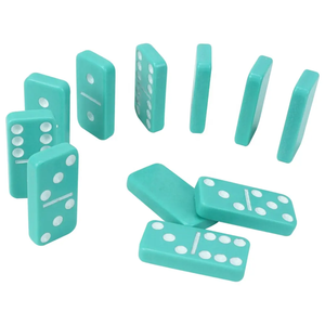 <b>Resin</b> <b>Crafts</b> Domino Set Double Nine Smooth Surface High Standard Quality Custom Colors Design Handmade Gaming Set - Product Image 1