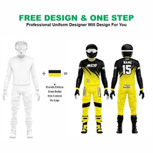Tenues de course de motocross, VTT, BMX, tout-terrain, ATV, de qualité supérieure, en tissu luxueux, avec impression sérigraphique en silicone, design populaire 2027 - Product Image 2