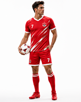 Ensemble d'uniformes de football noirs personnalisés pour hommes adultes, maillot et short de football respirants imprimés de qualité supérieure en 100 % polyester pour l'entraînement