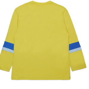 T-shirt Confortable Coupe Classique Qualité Durable Coutures Robustes Service OEM Design2026 Garçons Motif Color Block Imprimé Élégant - Product Image 6