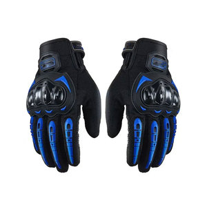 PU Leather Unisex Racing Motorbike <b>Gloves</b> <b>Touch</b> <b>Screen</b> Breathable Waterproof Quick Dry Full Finger Outdoor Sports - Product Image 1