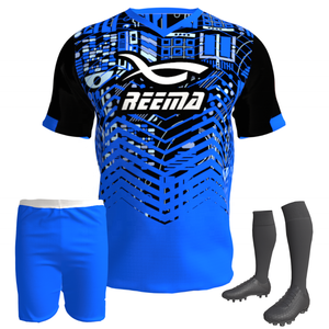 REEMA produit une équipe de conception personnalisée porter l'uniforme de football | ensemble 2025 séchage rapide prix de gros bas quantité minimale de commande vêtements de football professionnel - Product Image 3