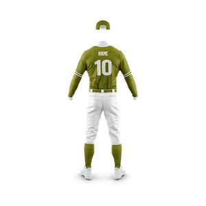 Professional Custom Heat-Transfer Baseball Softball Jersey Set Mens Breathable Moisture-Wicking Quick Dry <b>Adjustable</b> <b>Strap</b> - Product Image 5