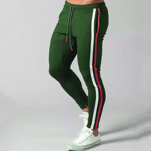 Men's Canvas Midweight Plus Size Sports Jogger Pants Custom Logo Polyester Embroidered Casual Summer <b>Trousers</b> Mid Waist Pattern - Product Image 6