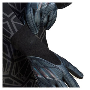 Gants de gardien de but de football Econex Sports, gris orange, antidérapants, fermeture auto-agrippante, unisexe, respirants, protection en PU - Product Image 6
