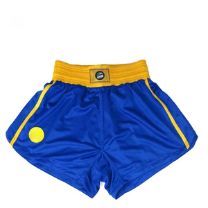 กางเกงมวยไทยสำหรับนักกีฬามวยไทย รุ่น Unisex สำหรับผู้ใหญ่ ระบายอากาศได้ดี เอวกลาง ทรงหลวม ผลิตจากผ้าสแปนเด็กซ์/โพลีเอสเตอร์ เหมาะสำหรับการฝึกซ้อมกีฬาและชกมวย - Product Image 2