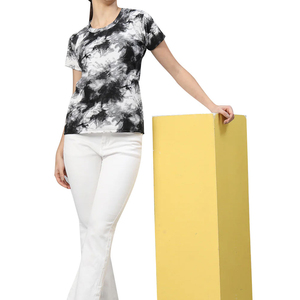 Comfortable Wholesale Rate Women T Shirt Breathable Light Weight Soft <b>Stuff</b> <b>Cheap</b> Rate Anti Wrinkle Fitted t Shirt for Women - Product Image 6