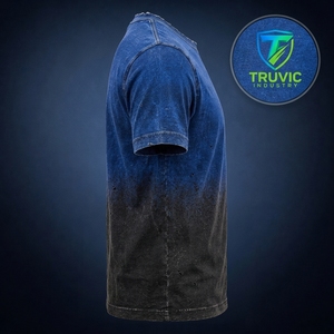 Men Streetwear Distressed <b>T</b> <b>Shirt</b> Heavy Cotton Fabric Faded Wash Design Relaxed Fit Short Sleeve Casual Fashion Apparel OEM - Product Image 4