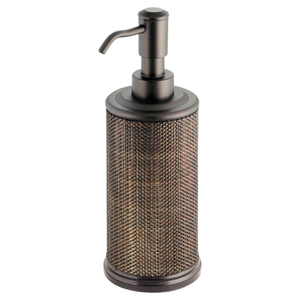 Luxury Antique Bronze <b>Hand</b> <b>Soap</b> Dispenser Textured Metallic Lotion Pump Bottle Premium <b>Refillable</b> Bathroom Countertop Liquid - Product Image 3