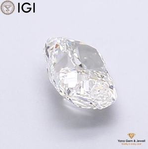 เพชร VS2 ความสะอาดระดับ F สี พร้อมใบรับรอง IGI รูปทรงคุชชั่น 2.50 กะรัต เพชร CVD ที่เพาะเลี้ยงในห้องปฏิบัติการ สำหรับแหวนออกแบบตามสั่ง - Product Image 3