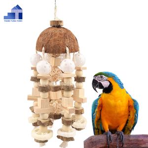 Juguete de Arco de Madera Colorido con Campanas para Perros, Ecológico, para Exteriores, Antiaburrimiento, Hecho en Vietnam - Product Image 2