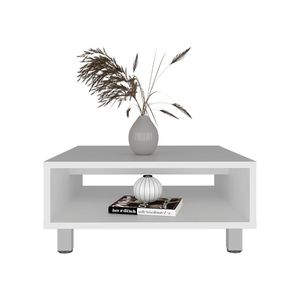 Tavolino bianco Burley per soggiorno - Product Image 4