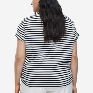 Wholesale Custom Logo High Quality Half Sleeve Cotton Oversized crop top round <b>neck</b> <b>light</b> weight - Product Image 4