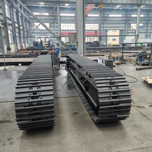 Il nuovo impianto di perforazione cingolato con compressore d'aria mini cingolato carrello in acciaio v scanalatura ruota cingolata - Product Image 2