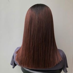 วิกผมกระดูกตรงสีน้ำตาลออมเบร - Product Image 3