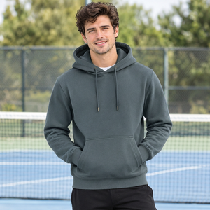Sweat-shirt à capuche oversize pour homme, coupe décontractée, en tissu épais, style streetwear, avec broderie personnalisée pour les marques de vêtements - Product Image 5