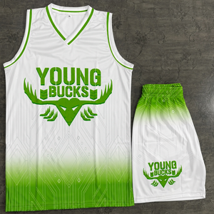 Uniforme d'équipe de basket-ball personnalisé pour hommes, maillot de sport sans manches, short assorti, respirant, sublimation personnalisée, séchage rapide à l'avant - Product Image 5