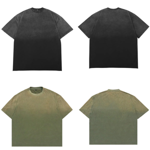 T-shirt oversize 100 % coton de haute qualité, coupe décontractée, 180 GSM, col rond, manches courtes - Product Image 6