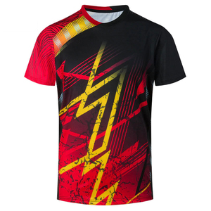 เสื้อยิมออกกำลังกายผู้ชาย ออกแบบเองได้ เสื้อยืดพิมพ์ลายแบบ Sublimation แขนสั้น เสื้อยืดผู้ชาย พิมพ์ลาย Sublimation สำหรับผู้ชาย - Product Image 1