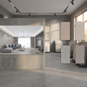 Dalles de marbre artificiel en porcelaine 1200x2400mm pour comptoirs de cuisine de luxe et projets d'aménagement intérieur - Product Image 6