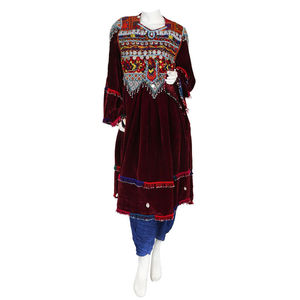 Producto en Oferta, Traje de Vestir para Mujer con Pantalones y Dupatta, Vestido Tribal Afgano 2023, Nuevo Diseño de Moda, Vestido Tribal Afgano para Mujer - Product Image 4