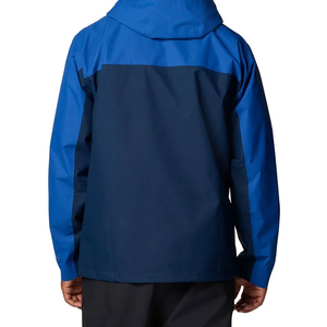 New Collection Unisex Hooded Hiking Climbing Rain <b>Jacket</b> Breathable 100% Polyester Windproof Outdoor 3L Waterproof Front Logo - Product Image 3
