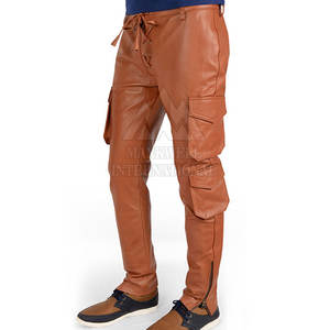 กางเกงหนังผู้ชายคุณภาพสูง ดีไซน์ล่าสุด ขายส่ง รับออกแบบโลโก้ของคุณเอง - Product Image 5