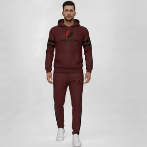 Ensemble de survêtement décontracté pour homme, sweat-shirt et pantalon de jogging, tenue de fitness, vêtements de sport, survêtement - Product Image 1