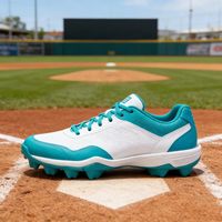 Chaussures de baseball confortables de qualité supérieure, semelle absorbant les chocs, flexibles pour les compétitions de baseball