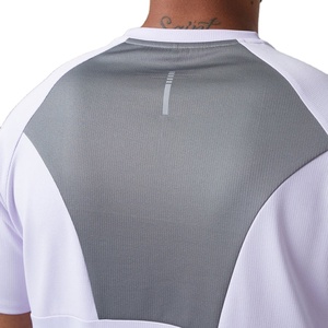 2025 chándal deportivo informal con estampado personalizado para hombre, pantalones cortos para correr de gimnasio de secado rápido de alta calidad, conjunto de bloques de Color de otoño, prendas de vestir exteriores - Product Image 3