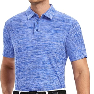 Men's Striped Lightweight Breathable Moisture Wicking Quick-Dry Short <b>Sleeve</b> Casual Polo Shirts - Product Image 6
